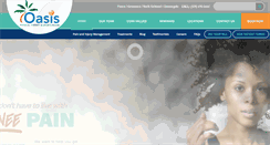 Desktop Screenshot of oasisphysicaltherapy.com